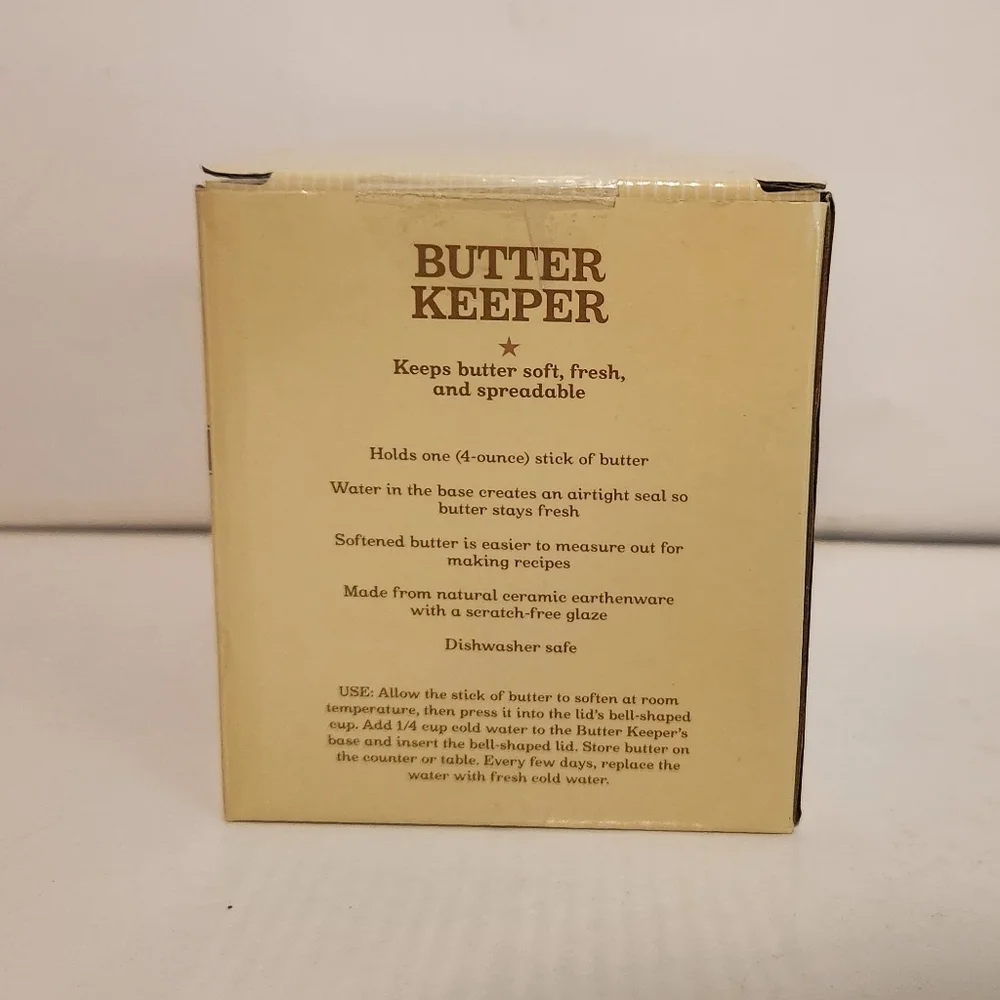 Brand New Mrs. Anderson’s Baking Butter Keeper